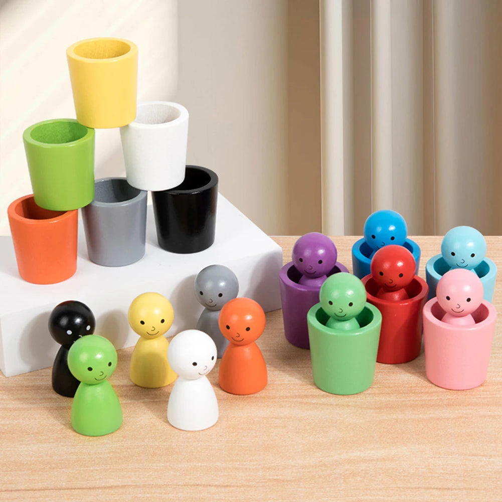 Montessori Color Match Dolls