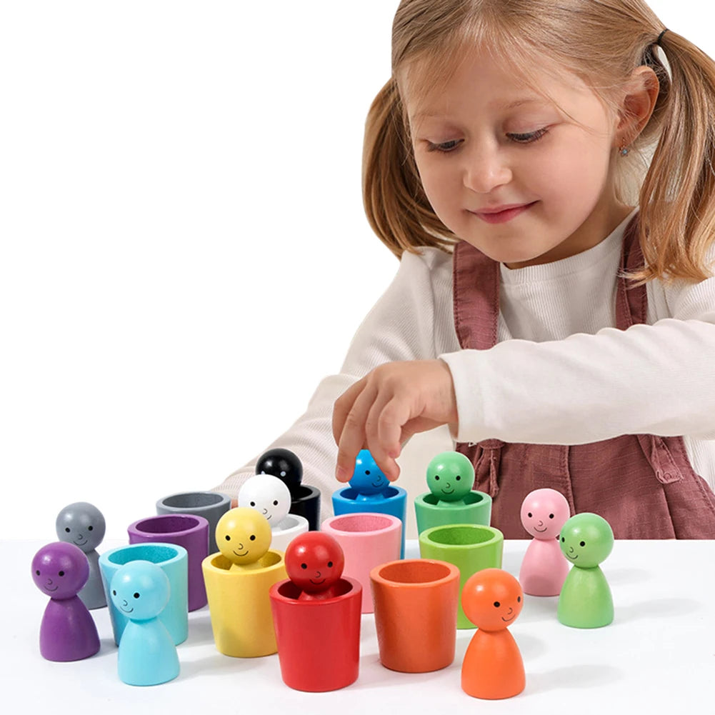 Montessori Color Match Dolls