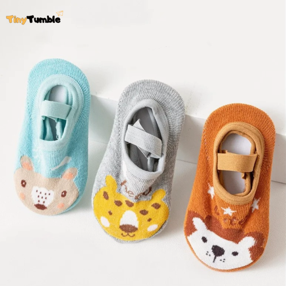 SunnyToes Cartoon Baby Socks