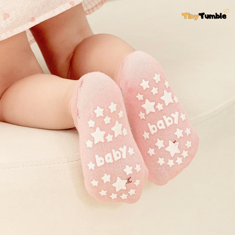 SunnyToes Cartoon Baby Socks