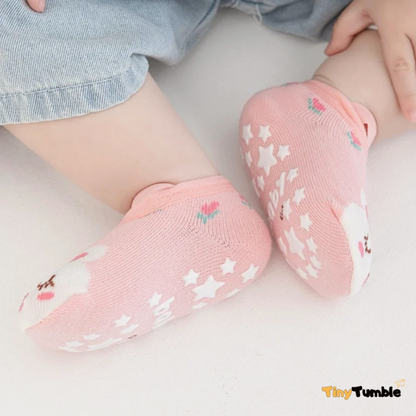 SunnyToes Cartoon Baby Socks