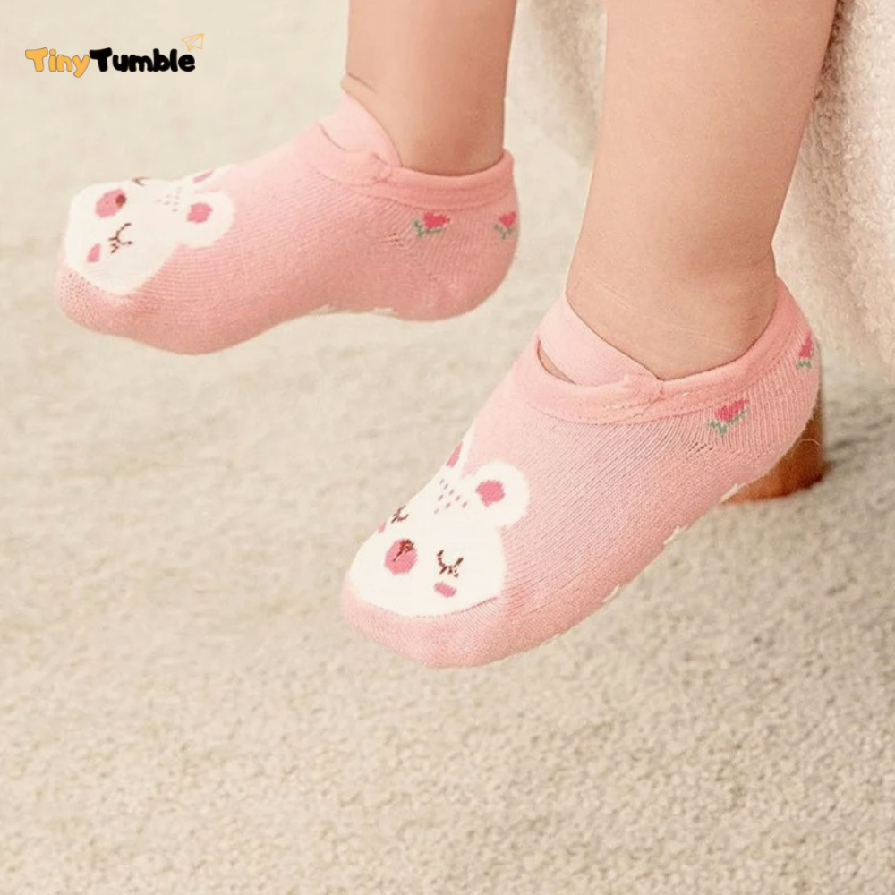 SunnyToes Cartoon Baby Socks