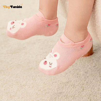 SunnyToes Cartoon Baby Socks