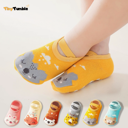 SunnyToes Cartoon Baby Socks