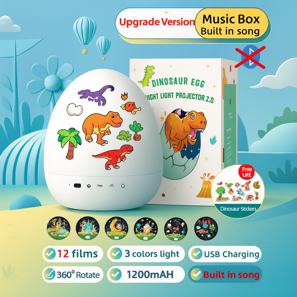 DinoDream Egg Projector