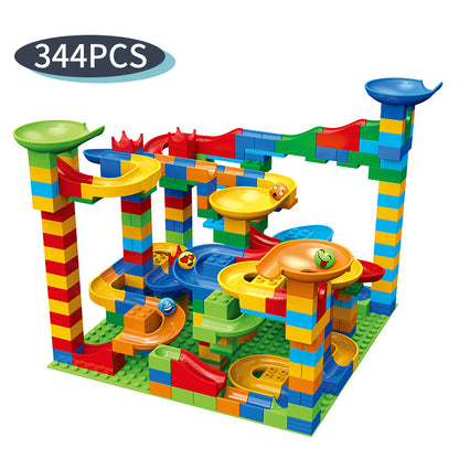 Building Block Marble Run