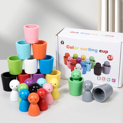 Montessori Color Match Dolls
