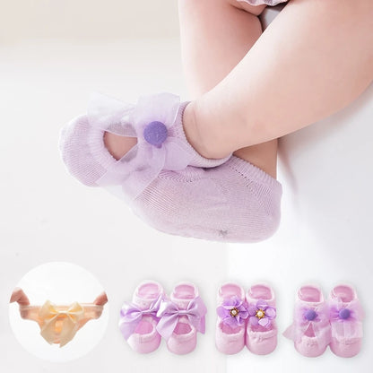 TinyBloom Princess Socks