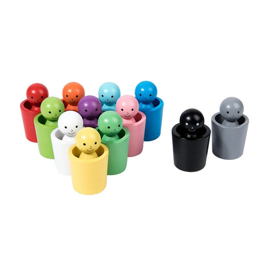 Montessori Color Match Dolls