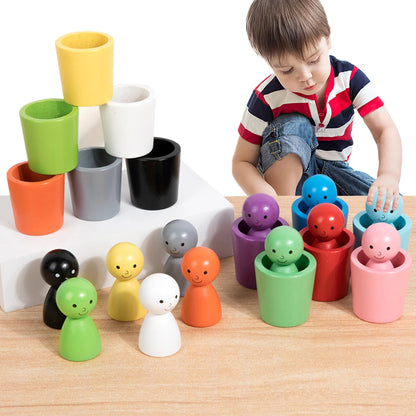 Montessori Color Match Dolls